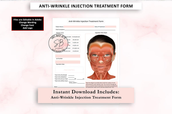 Botox Treatment Form
