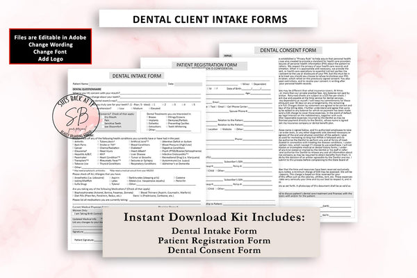 Dental Client Intake Forms