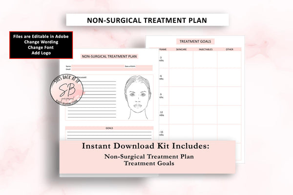 Medspa non surgical treatment plan