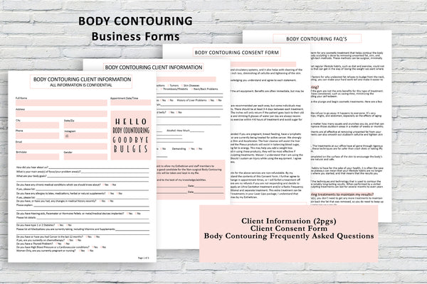 Body Contouring Forms