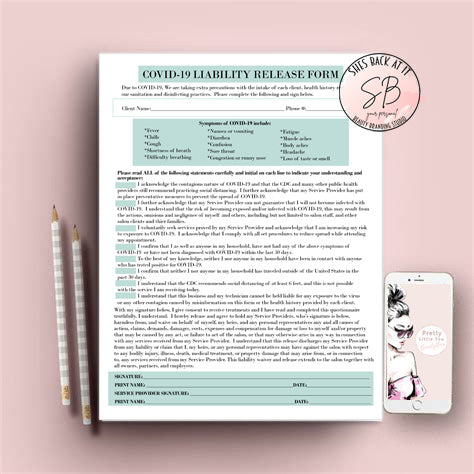 Covid-19 Release Form