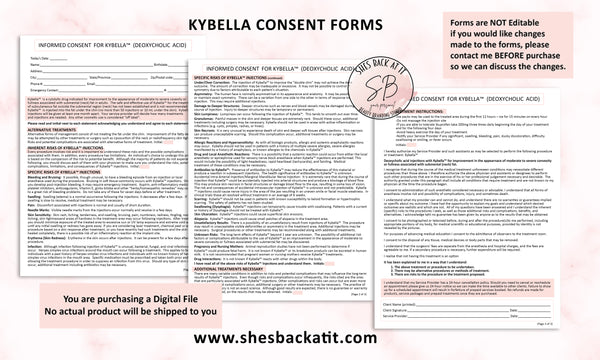 Kybella consent form