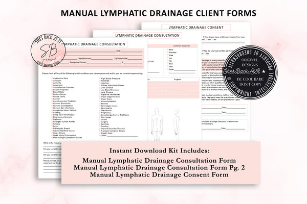 Lymphatic Drainage Consent Form