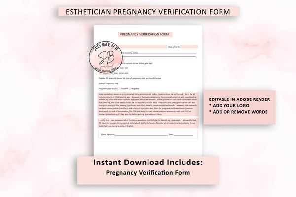 Pregnancy Verification Form