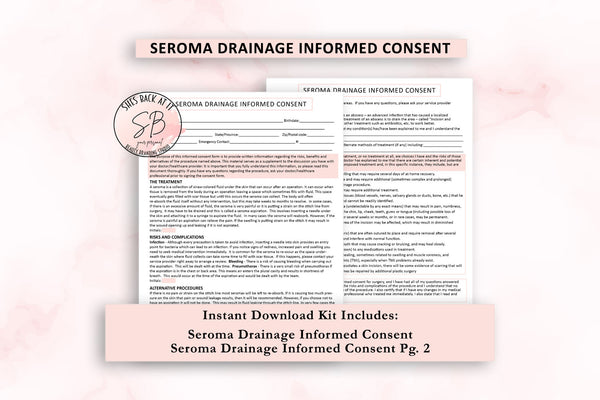 Seroma Aspiration Consent Form