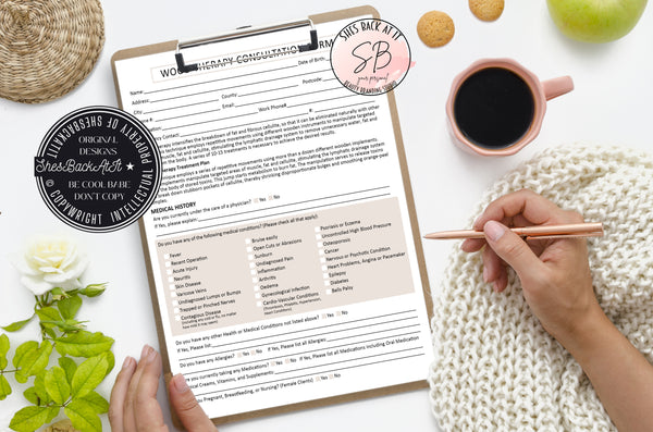 Wood Therapy Intake Forms