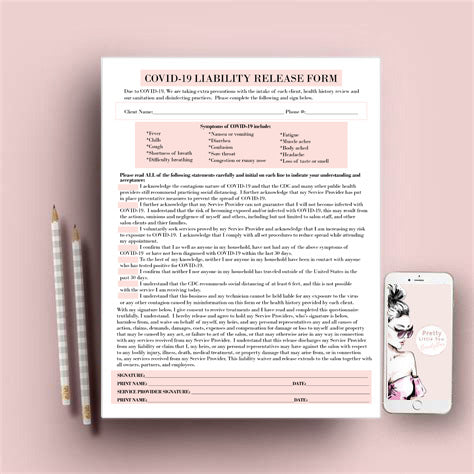 COVID-19 Release Form