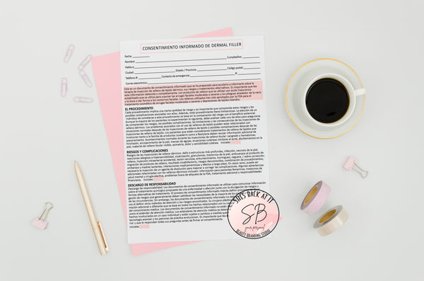 Spanish Dermal Filler Consent Form