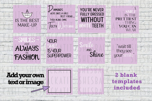 Teeth Whitening Social Media Posts