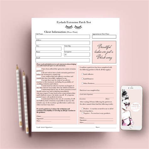 Lash Extension Patch Test