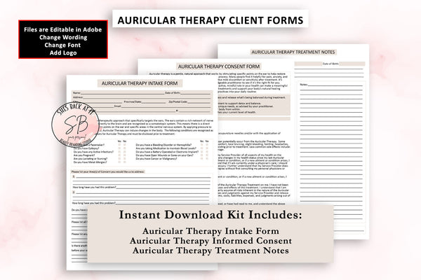 Auricular Therapy Client Consent Form