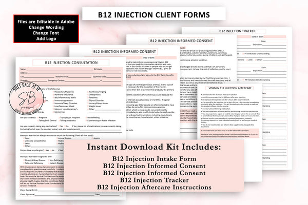 B12 Injection Consent Form