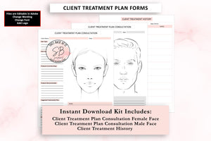 Esthetician Treatment Plan