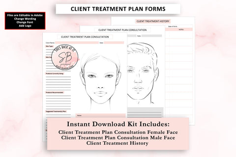 Esthetician Treatment Plan