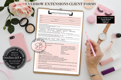 Eyebrow Extensions Intake Form