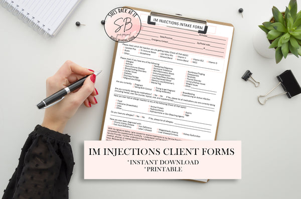 IM Injection Consent Form