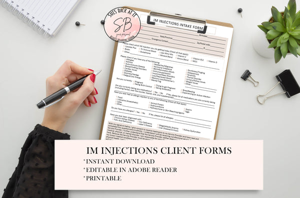 IM Injection Consent Form