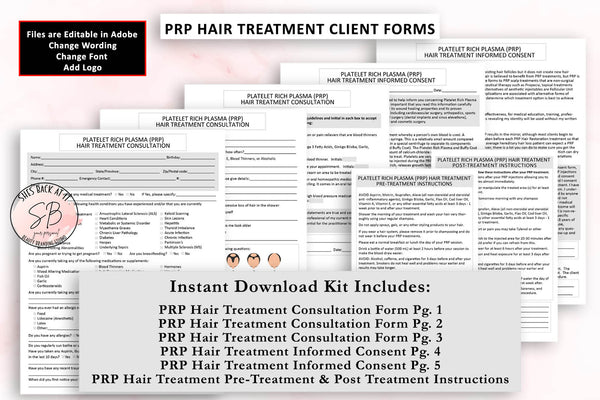 PRP Hair Treatment Consent Form