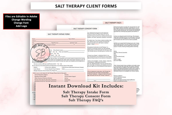 Salt Therapy Consent Form