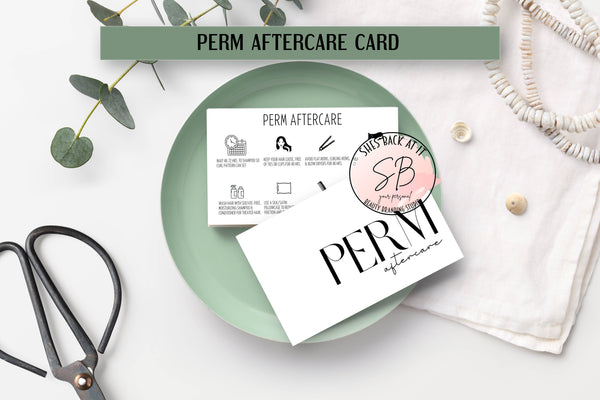 Perm Aftercare Card Series