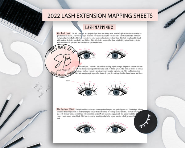 Popular Lash Mapping Styles