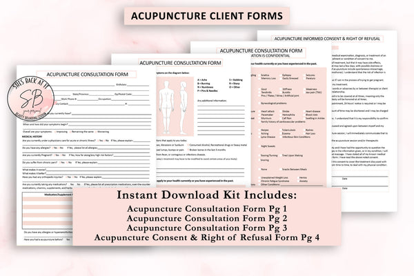 Acupuncture Client Forms