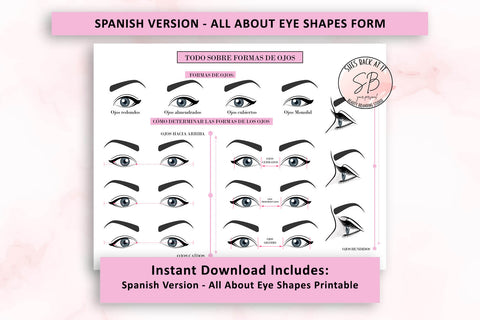 Spanish Eyelash Extension Eye Shapes Guide
