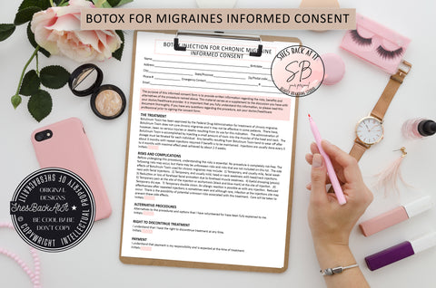 Botox Migraine Consent Form