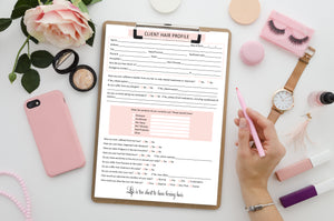 Hair Stylist Client Forms