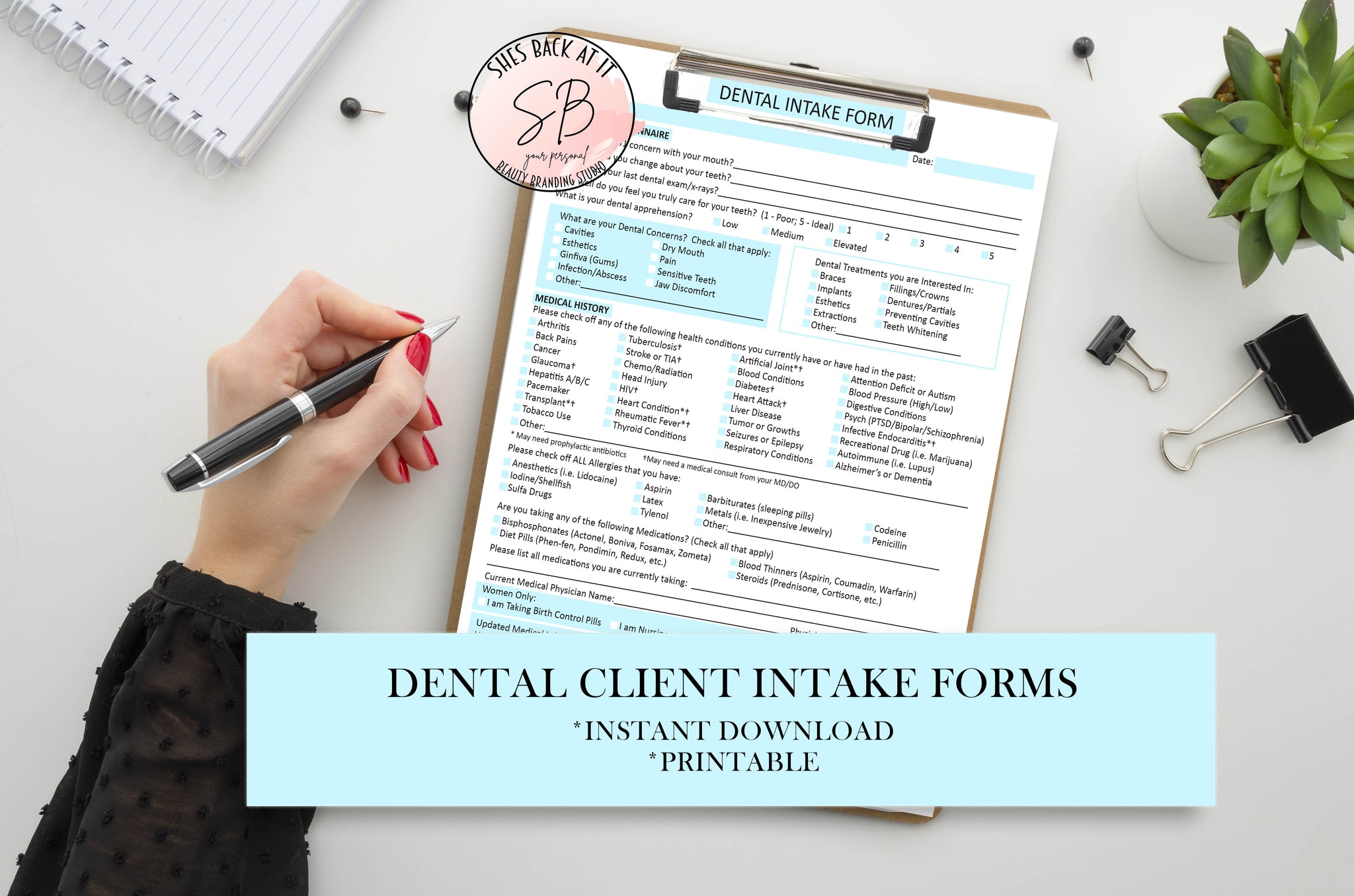 Dental Client Intake Forms