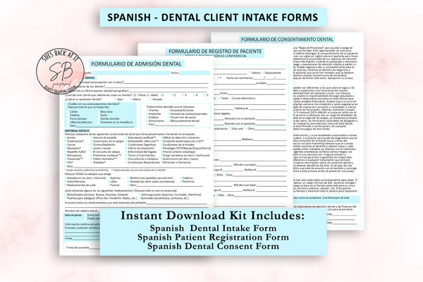 Spanish Dental Client Consent Form