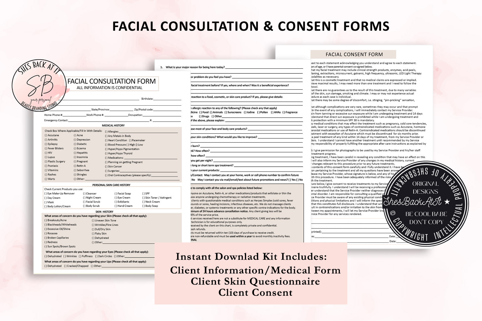 Facial Consultation Form