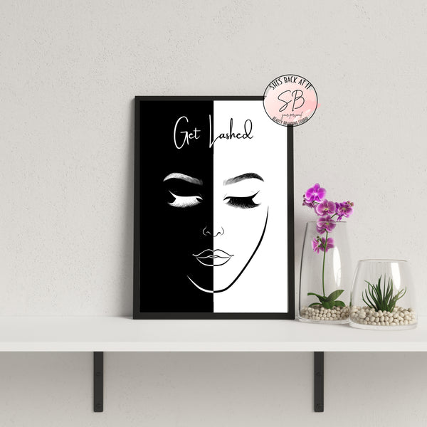 Printable Lash Poster