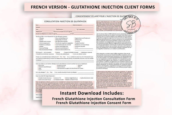 French Glutathione Consent