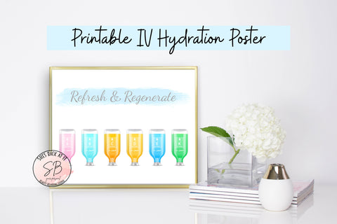 IV Hydration Poster