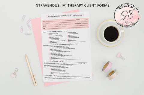 IV Therapy Client Forms
