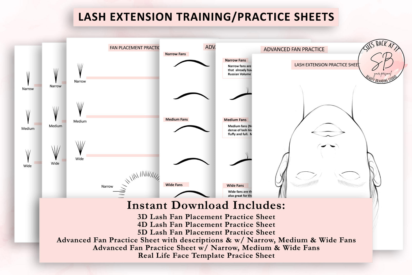Lash Extension Training Forms