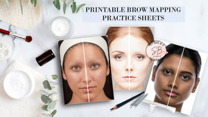 Eyebrow Practice Sheets