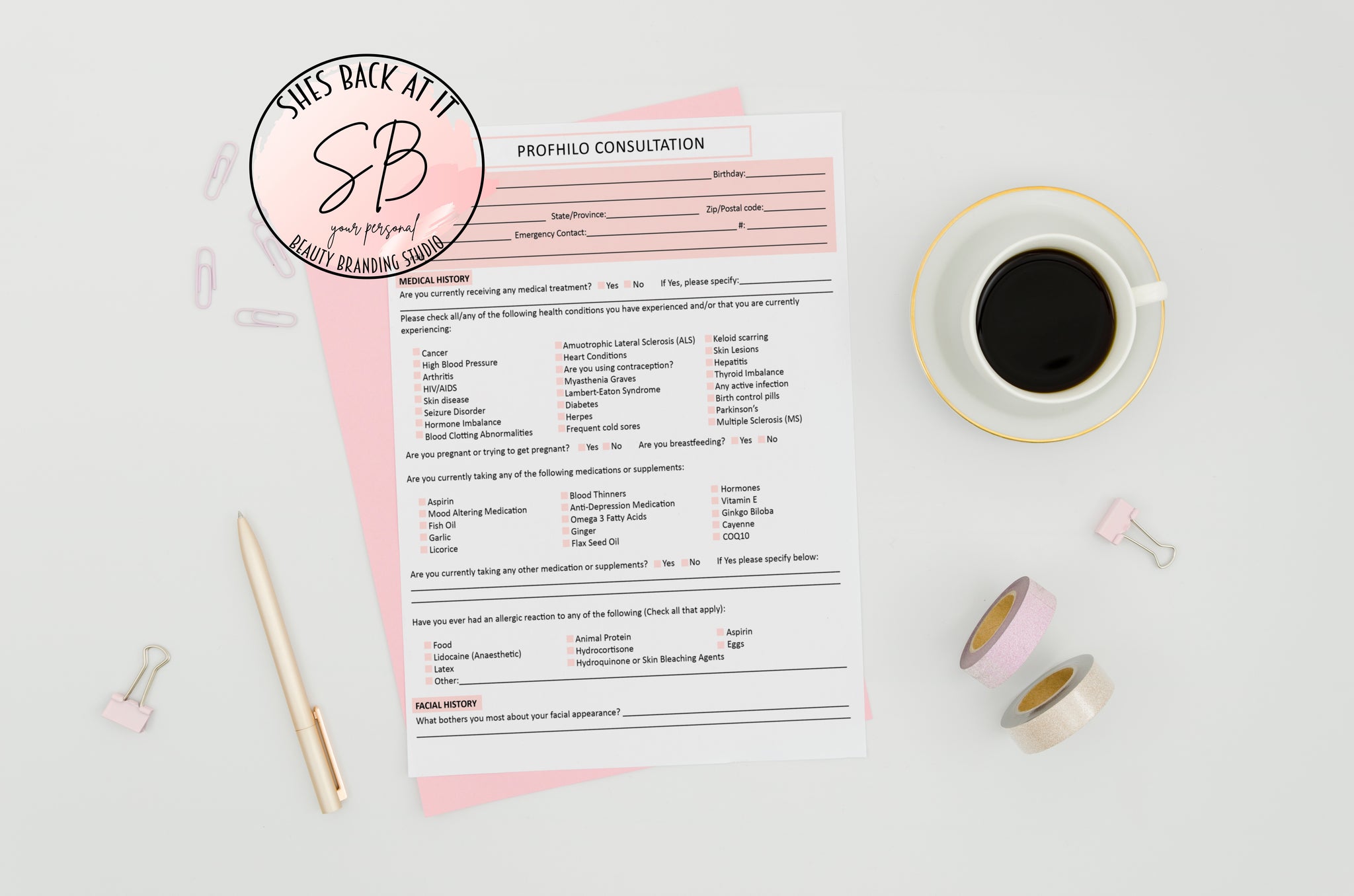 Profhilo Consent Form