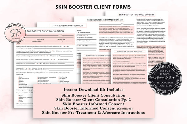 Skin Booster Client Forms