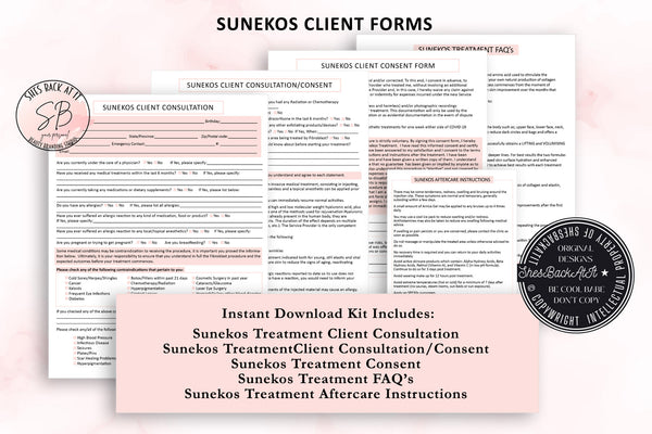 Sunekos Client Forms