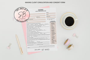 Waxing Consultation Form