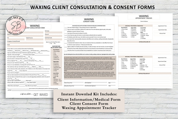 Waxing Client Forms