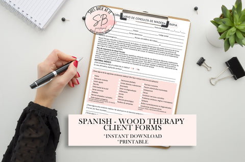 Spanish Wood Therapy Client Intake Form