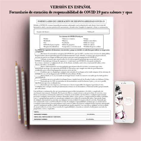 Spanish Covid-19 Release Form