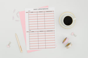 Daily Appointments Printable