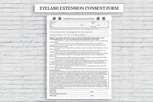 Minimalist Lash Extension Form