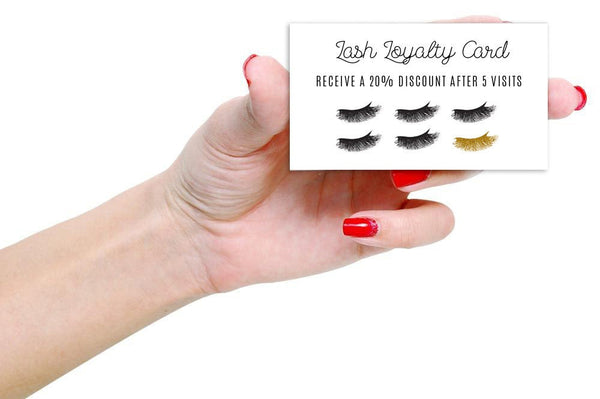 Instant Download Lash Loyalty Card