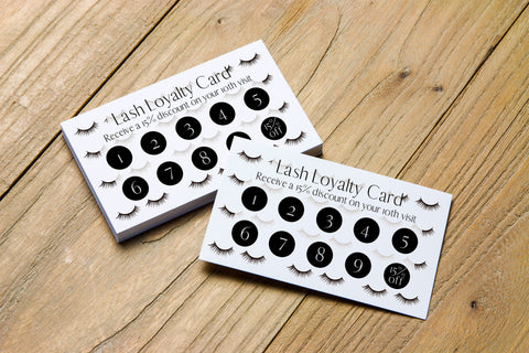 Lashes Loyalty Card