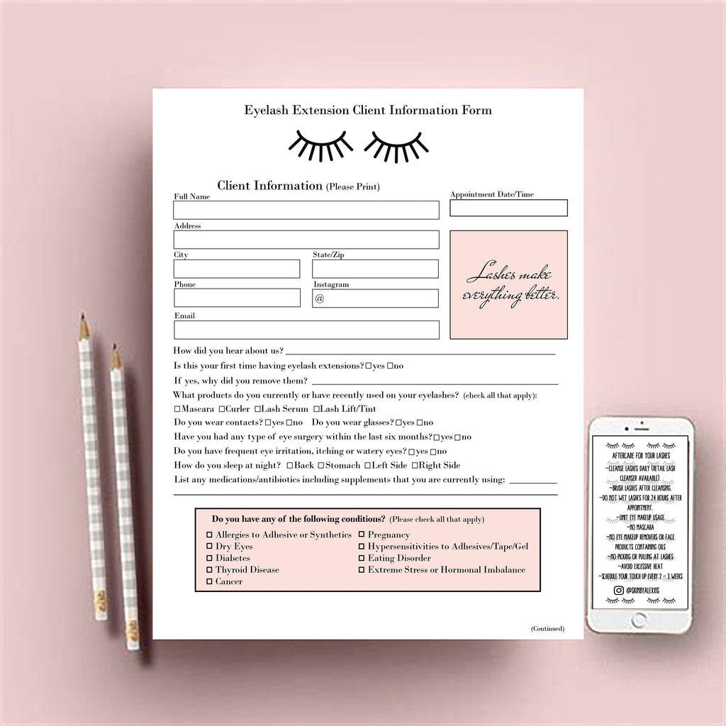 eyelash-extension-client-forms-shesbackatit-printable-spa-salon-and-esthetician-client-forms for Free Printable Eyelash Extension Consent Form Eyelash Extension Client Forms | ShesBackAtIt | Printable Spa, Salon and Esthetician Client Forms for Free Printable Eyelash Extension Consent Form